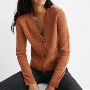 Madewell Shrunken Cardigan Sweater